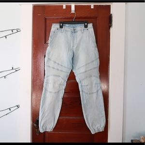 Arizona - Skinny denim joggers . 29x30